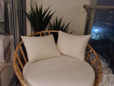 Ghế tròn mây tự nhiên 3