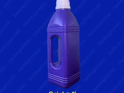 Chai nhựa 1 lít tùy chỉnh độ dày và màu sắc 2
