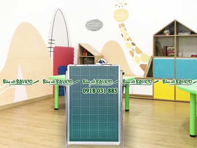 Bảng flipchart chân inox hàn quốc 1