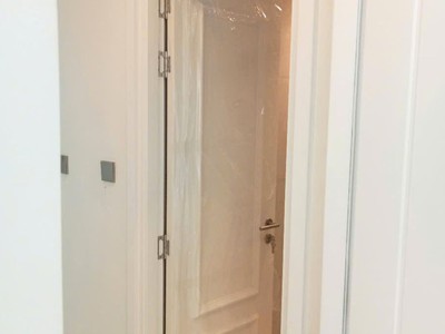 Mẫu phào nổi cửa nhựa giả gỗ 4