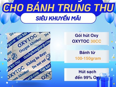 Gói hút oxy-Bảo quản bánh trung thu-Gía rẻ 1