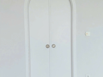 Cửa vòm nhựa giả gỗ đẹp cho nhà ở 0