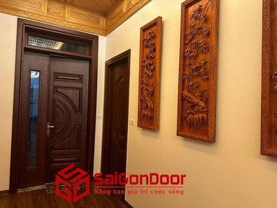 Cửa thép vân gỗ SaiGonDoor 0