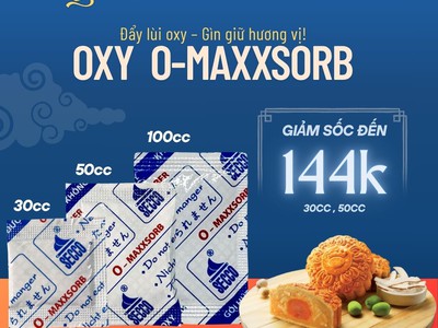Kéo Dài Hạn Sử Dụng Với Gói Hút Oxy Omaxxsorb 0