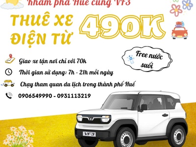 Thuê xe điện từ 490k 0