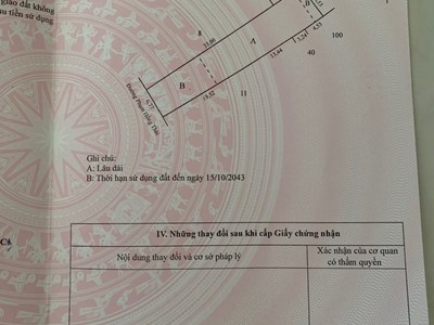 Bán gấp đất thổ cư 308m , đường phạm hồng thái, sa đéc, đồng tháp - 1 tỷ 950 4