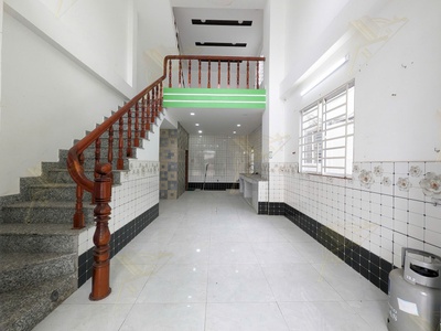 16. cho thuê nhà trệt lửng lầu góc 2 mặt tiền - đường yết kiêu - phường thới bình 3