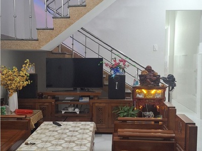 Nhà kiệt 3m gần bình thái ông ích đường, 98m2, 2 tầng, cứng cáp, sạch sẽ, 3.45tỷ 0