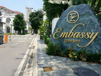 Bán bt đơn lập embassy garden - giá 188 tỷ - cho thuê dòng tiền 2tỷ/năm. 3