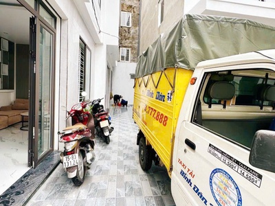 Giảm giá 150 triệu   bán nhà 4 tầng văn cao, hải phòng   mặt tiền rộng hơn 6m, full nội thất 0