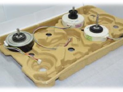 Khay giấy đúc định hình từ giấy tái chế. 3