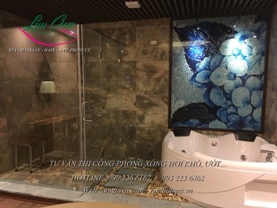 Lắp đặt phòng xông hơi sauna tại quế võ, bắc ninh 9