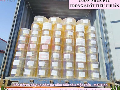 Cuộn nhựa pvc trong suốt khổ nhỏ - nhà phân phối lớn 4