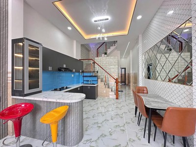 Nhà phố cao cấp - đầy đủ tiện nghi ngay gần aeon tân an giá 2 tỷ 350 1