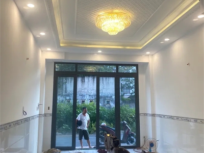 Bán gấp nhà hẽm 687 quốc lộ 1 50 mét - giá 6 tỷ bình tân hồ chí minh -  nhà 4 tầng mới tinh - hẻm 0