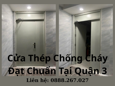 Cửa Thép Chống Cháy Đạt Chuẩn Tại Quận 3 0