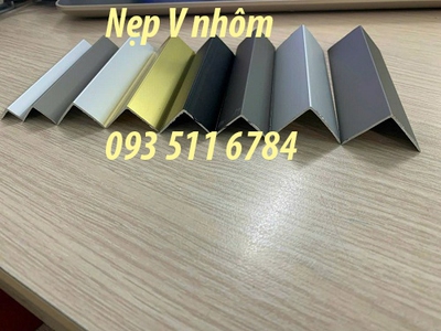 Nẹp góc bo tròn cạnh Inox nhôm nẹp V nhôm trang trí 3
