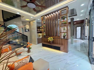 Chuyển nhượng nhà 4pn   4 tầng mới xây   nội thất cao cấp   hẻm ôtô 1