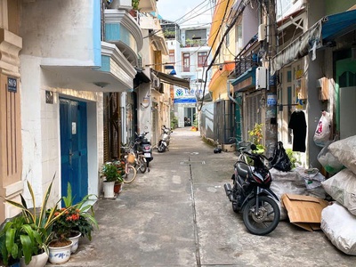 Bán nhà 4 lầu   sổ hồng riêng   tân quy, quận 7   giá nhỉnh 5 tỷ 1