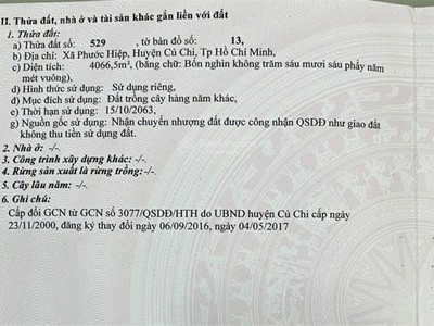 Đất đẹp - giá siêu tốt - chính chủ cần bán nhanh lô đất  vị trí tại huyện củ chi, tp hcm 2