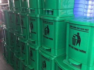 Thùng Rác Đạp Chân 20L Giá Rẻ   Hàng Việt Nam Chất Lượng Cao 0