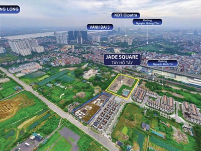 Mở bán quỹ căn hộ Jade Square Cổ Nhuế, Giá từ 95tr/m2. Chiếu khấu 6. HTLS 24 tháng 1
