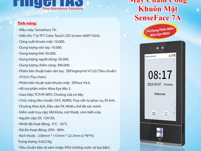 Lắp đặt máy chấm công khuôn mặt chính hãng lh 0916986840 0