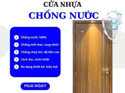 Cửa nhựa chống nước Saigondoor 1