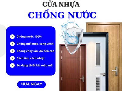 Cửa nhựa chống nước Saigondoor 4