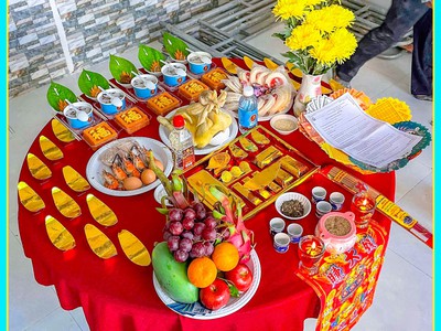 Mâm Cúng Khởi Công Tại Cần Thơ  Khởi Sự Vạn May, Công Trình Thuận Lợi. 0