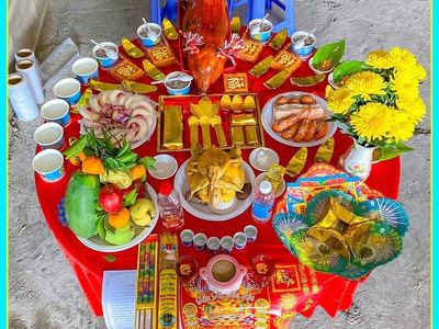 Mâm Cúng Khởi Công Tại Cần Thơ  Khởi Sự Vạn May, Công Trình Thuận Lợi. 1