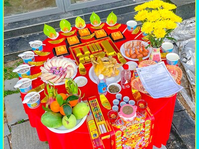 Mâm Cúng Khởi Công Tại Cần Thơ  Khởi Sự Vạn May, Công Trình Thuận Lợi. 2