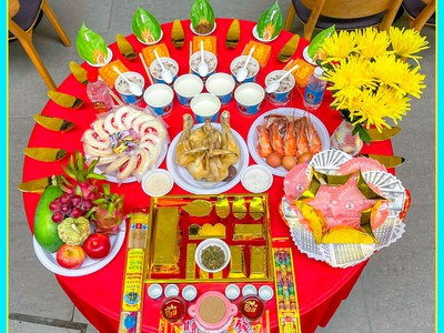 Mâm Cúng Khởi Công Tại Cần Thơ  Khởi Sự Vạn May, Công Trình Thuận Lợi. 6