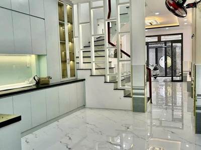 Nhà 1 lầu mới rất đẹp diện tích khủng 4mx20m nguyễn thị ngâu thới tam thôn HM 4