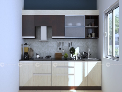 Tủ Bếp Gỗ Công Nghiệp MDF Phủ Melamine Cao Cấp ưdiohufv 2