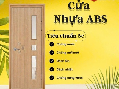 Cửa nhựa ABS Hàn Quốc 1