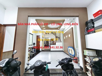 Nhà phân lô Vip Cổ Linh Long Biên  ô tô tránh, vỉa hè rộng, quy hoạch ổn định 0
