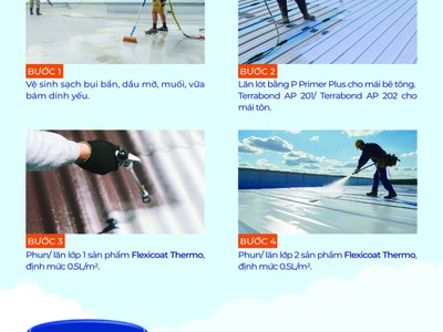 Sơn chống nóng Terraco flexicoat Thermo 1