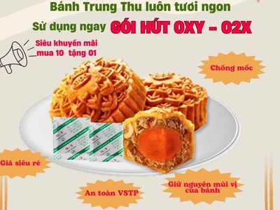 Gói Hút Oxy - Nguyên Liệu Làm Bánh Trung Thu 2