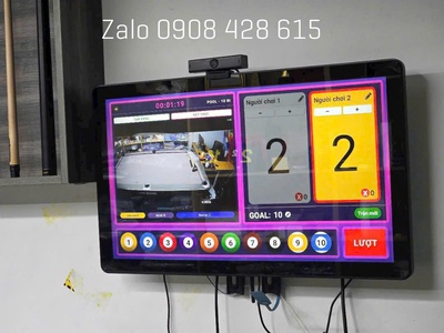 Bảng điểm camera công nghệ VAR - cho CLB Bida 3