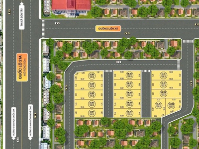 Bán đất phân lô đẹp - vị trí: gần mặt quốc lộ 21a, gần trường học, khu dân cư sầm uất 0