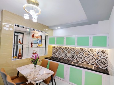 Bán nhà mới căn góc 2 tầng tttp hẻm ô tô đường quốc tuấn p.tân tiến 3