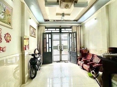 Nhà 3 tầng- đường nhựa 10 mét- nối dài nguyễn văn luông - phú định - quận 8   4 x 14   57m2 , nhỉnh 3