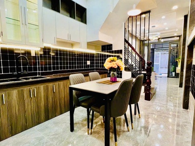 Bán nhà 3 tầng btct, hẻm 1 trục lê đức thọ, p.16, gò vấp, 4 phòng ngủ thoáng sáng, chỉ 4 tỷ 1