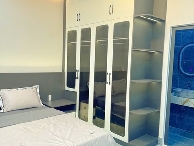 Nhà 5 tầng full nội thất khu dân cư thành đô quận 12 chỉ nhỉnh 5 tỷ- dt 51m2  4,5x11,5    mô tả 4