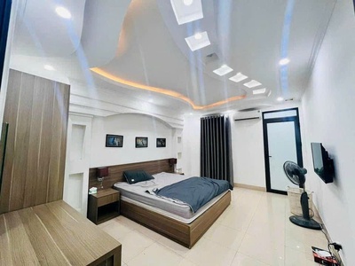  N1664. C.H.O T.H.U.Ê nguyên căn 6 ngủ tại Văn Cao   full đồ, có phòng karaoke, ô tô đỗ cửa 2