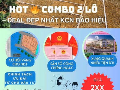  Combo 2 lô - Deal đẹp nhất KCN Bảo Hiệu - Yên Thủy - Hòa Bình   3