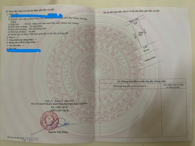 Bán 2 lô đất lkb và lkc tại khu đấu giá đồng sau, đồng sơn, tp bắc giang 1
