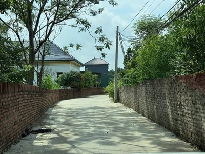 850m  mặt tiền 26m tại kdl đại lải   gần hồ   sổ hồng riêng   đầu tư cực tốt cách bờ hồ 400m 2