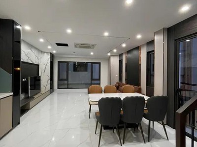 Bán nhà phố gia thượng phân lô 55m2 6t, mặt tiền 5m lô góc, gara ô tô, kinh doanh 13.x tỷ 3